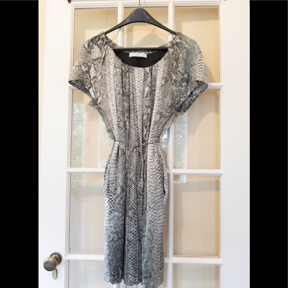 Stella McCartney Snake Print Silk Dress - Picture 6 of 9